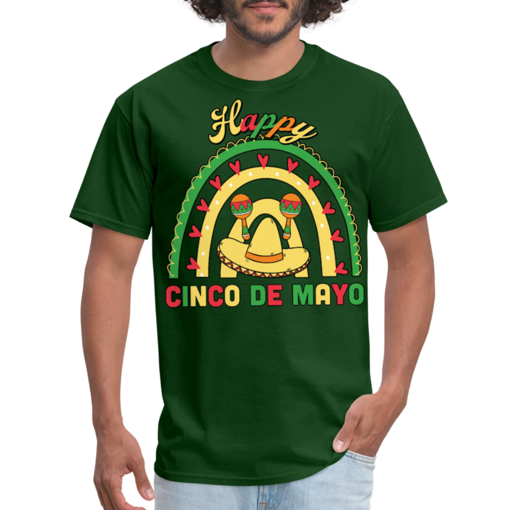 Funny Mexican Party Shirt For Cinco De Mayo Mexican Fiesta T-shirt - forest green