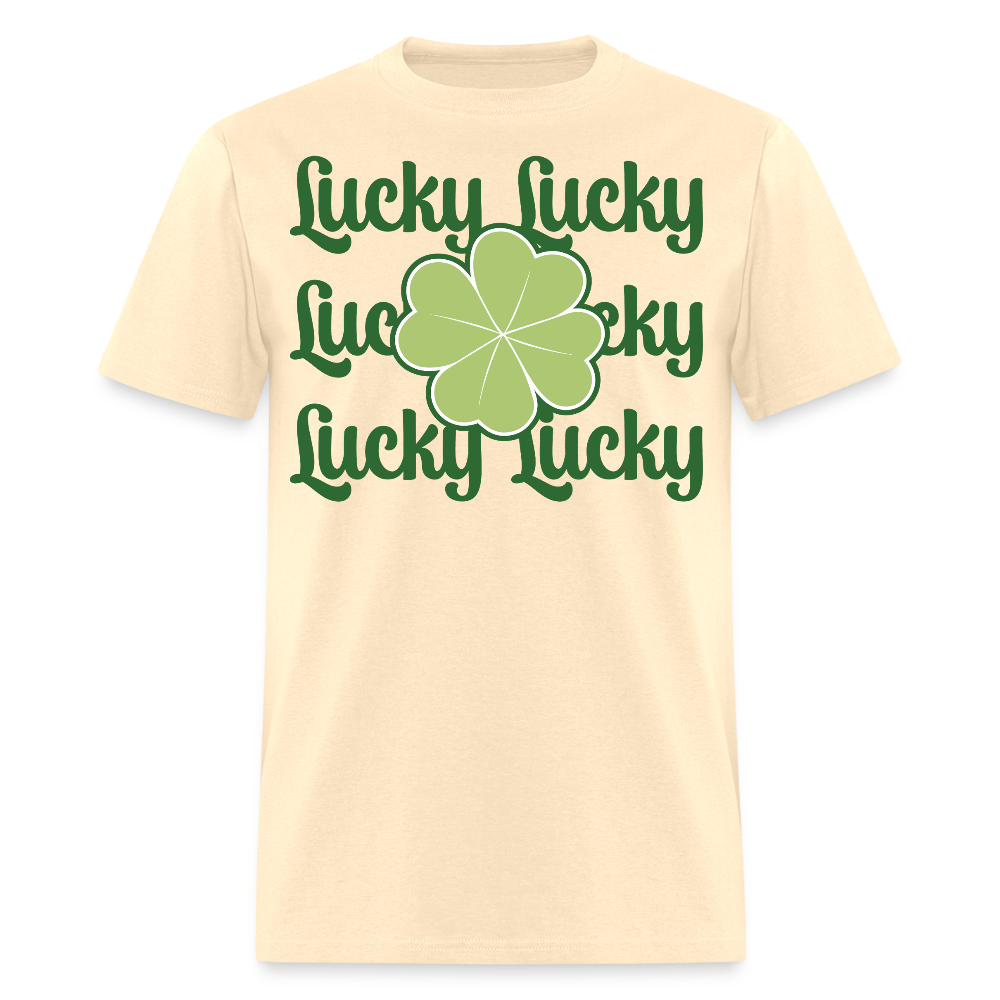 St Patrick’s Day Lucky Clover T-shirt - natural