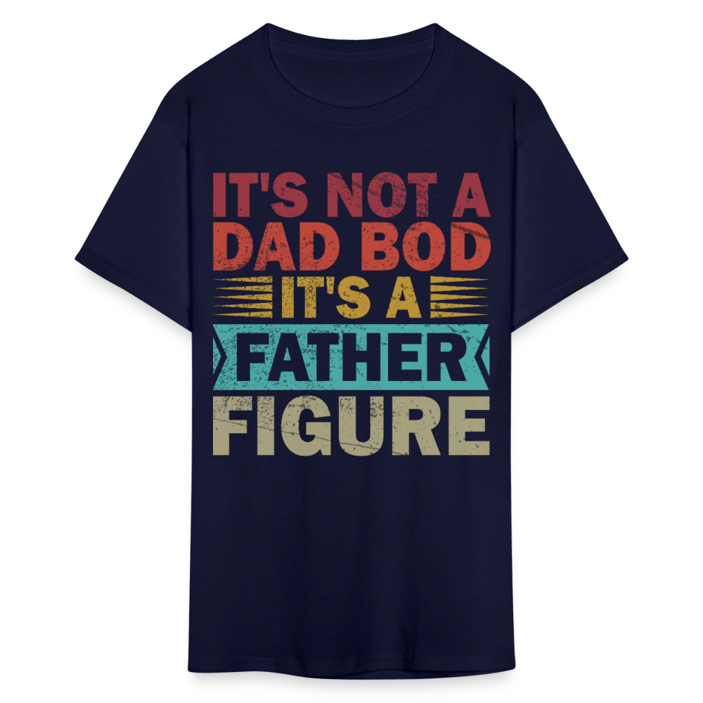 Funny Dad Bod Shirt for Father's Day Clasic T-shirt - navy