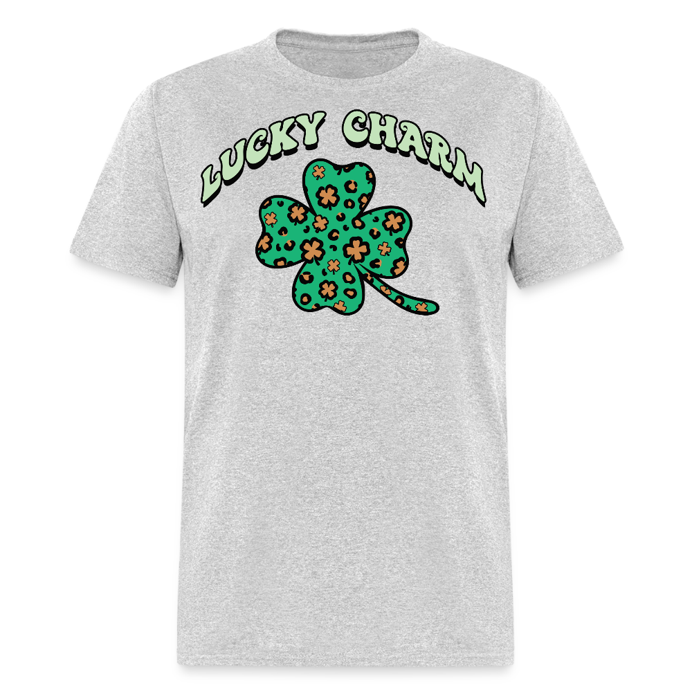 St Patrick's Day Lucky Charm Women T-shirt - heather gray