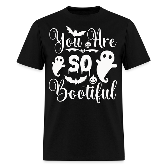 You Are So Bootiful Funny Halloween T-Shirt - black