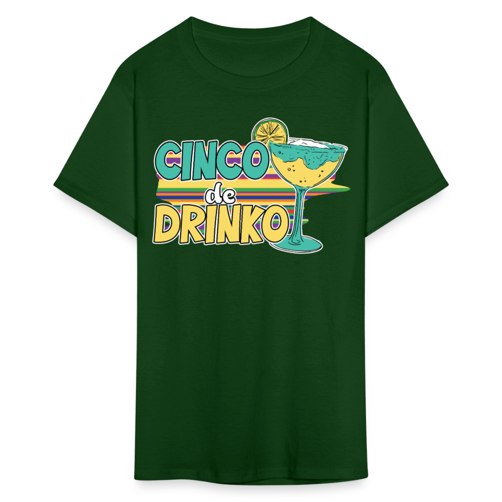 Margarita Party Funny Cinco De Mayo Drinking T-shirt - forest green