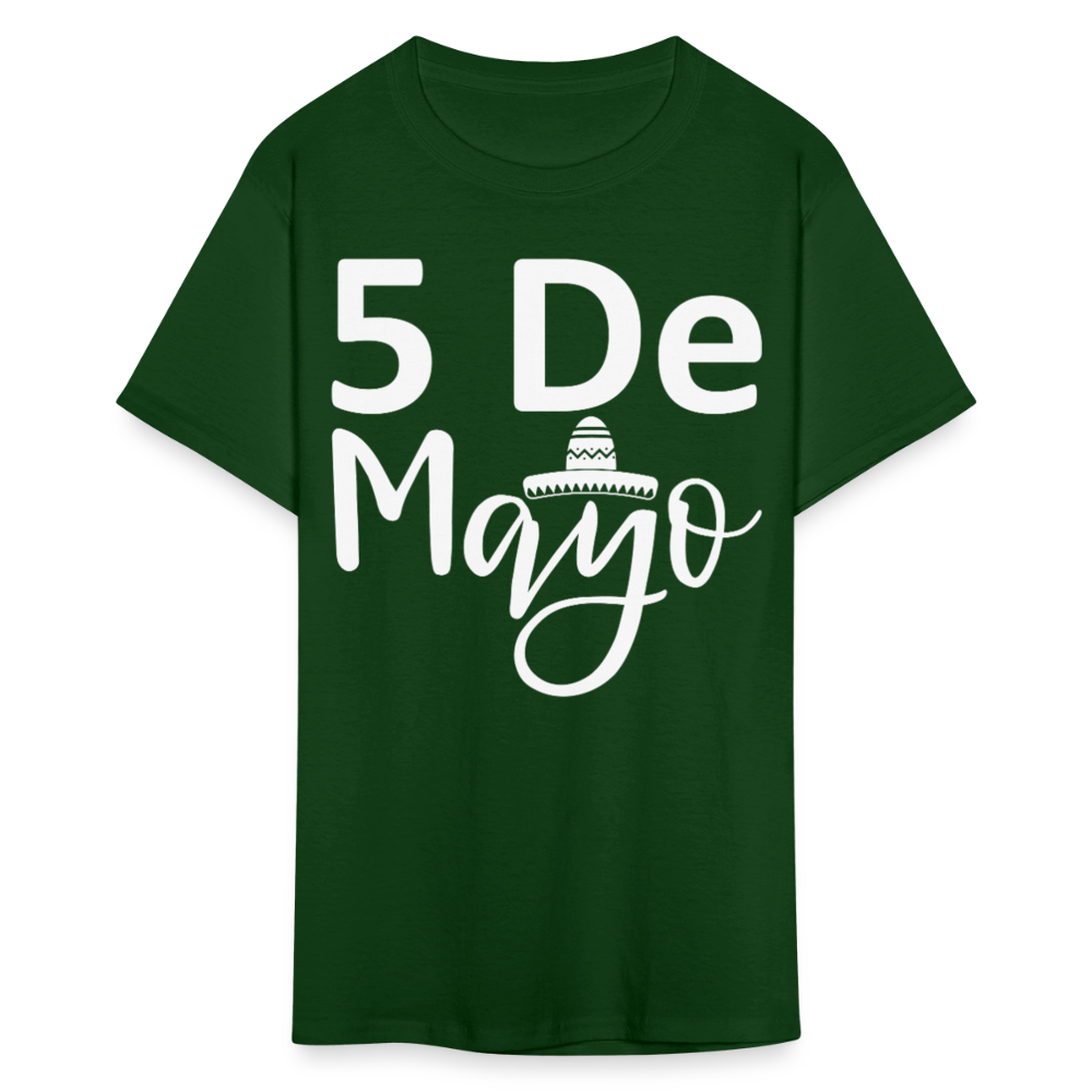 5 De Mayo Celebration Outfit Cinco de Mayo Party T-shirt - forest green