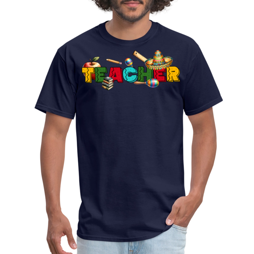 Mexican Teacher Appreciation Gifts T-Shirt - navy