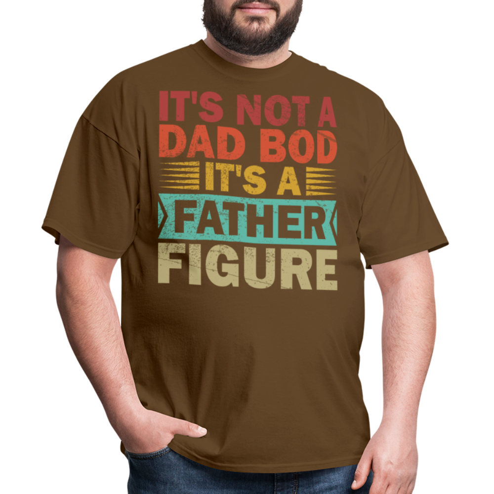 Funny Dad Bod Shirt for Father's Day Clasic T-shirt - brown