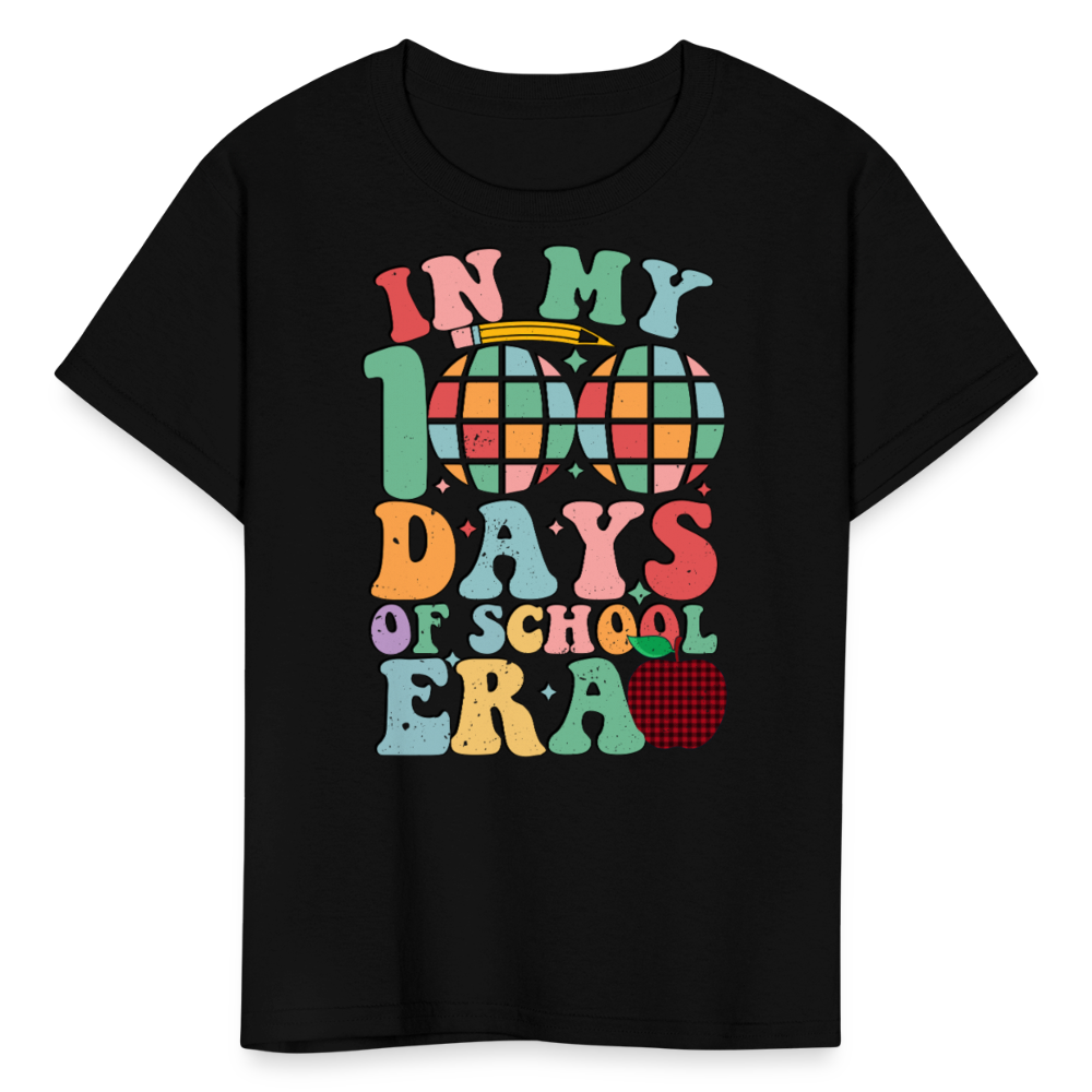 Cute Teacher Shirts For 100th Day Of School Kids T-shirt - black