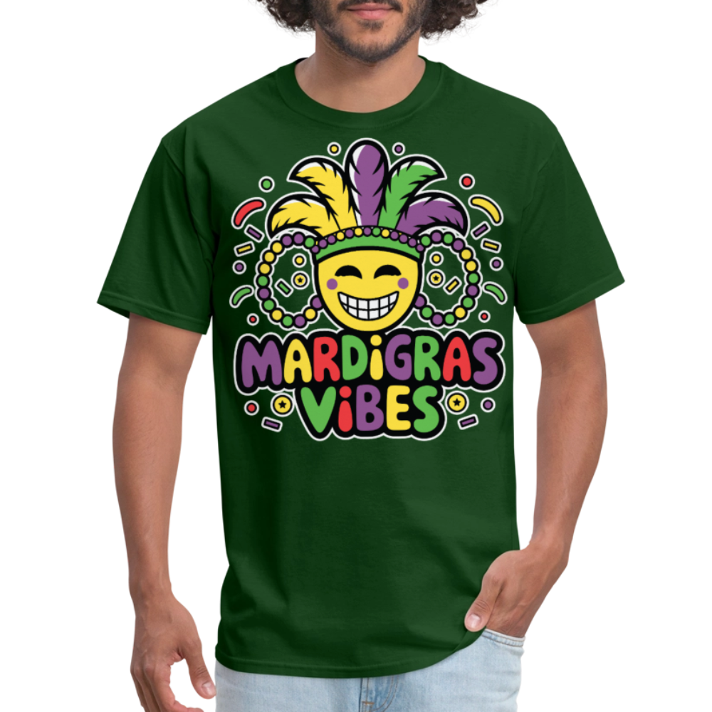 Mardi Gras Tee For Parade Carnival Festival T-shirt - forest green