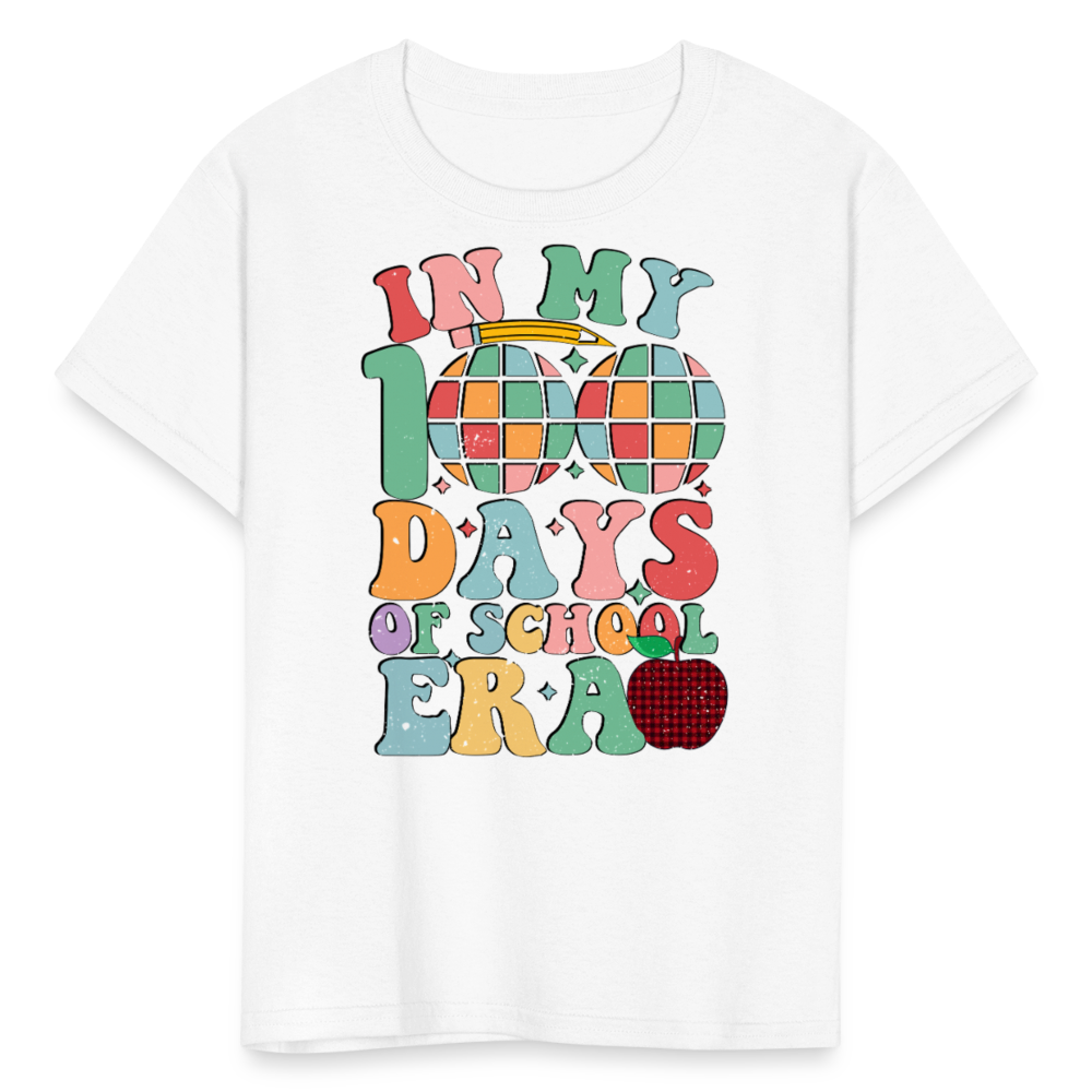 Cute Teacher Shirts For 100th Day Of School Kids T-shirt - white