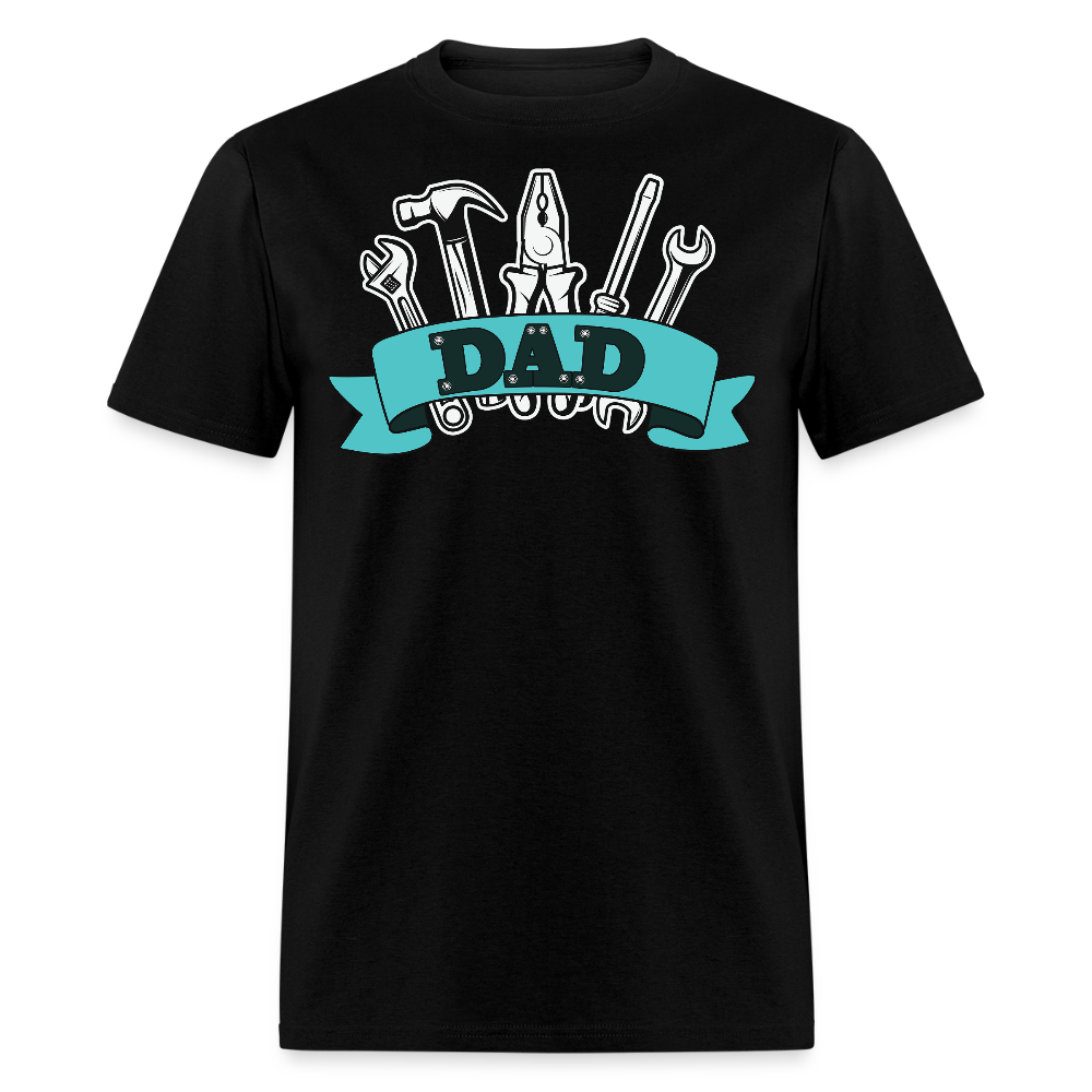 Father’s Day Gift For Handyman Dad T-shirt - black