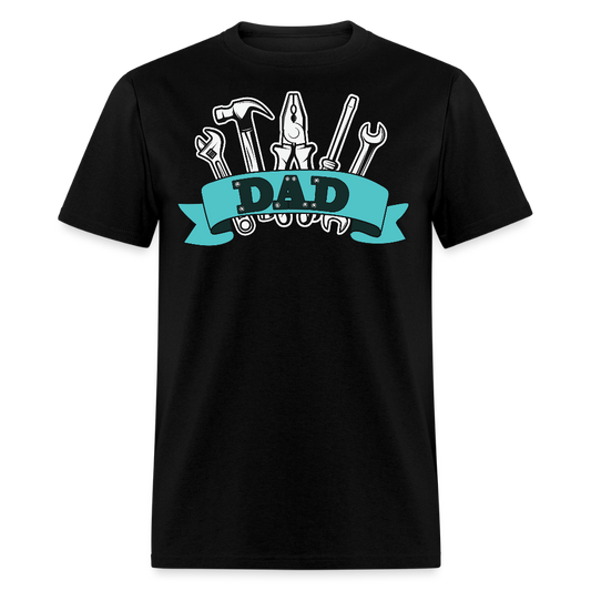 Father’s Day Gift For Handyman Dad T-shirt - black