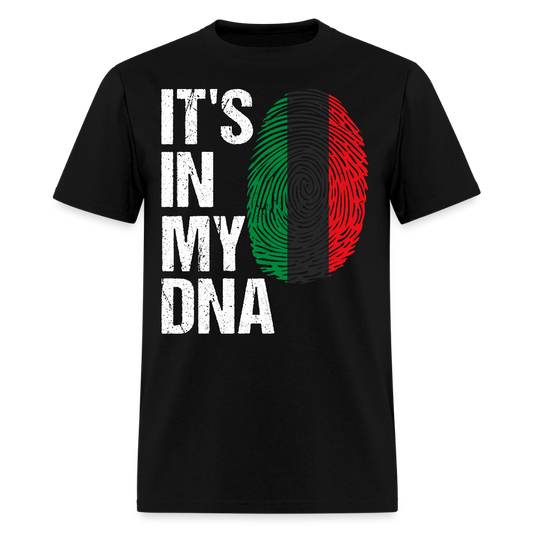 It's In My DNA Black Heritage Fingerprint T-Shirt - black