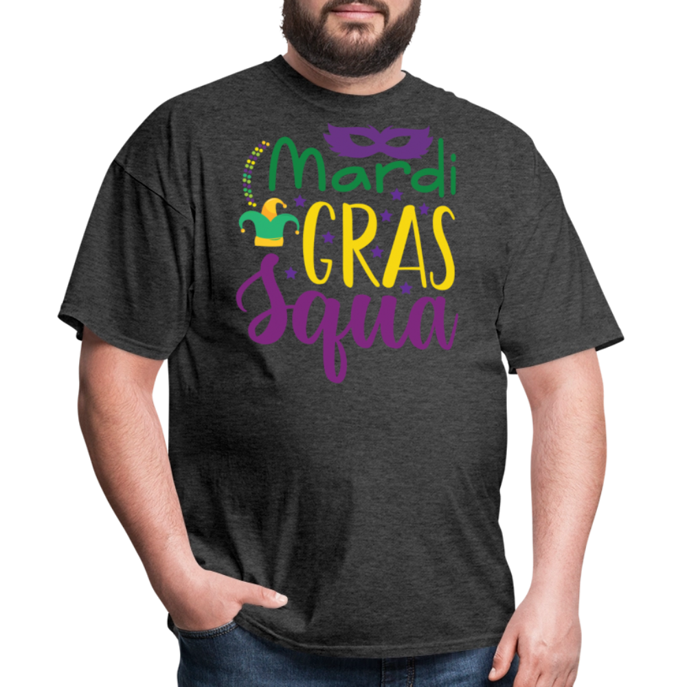 Mardi Gras Squad shirts For Groups New Orleans Party T-Shirt - heather black