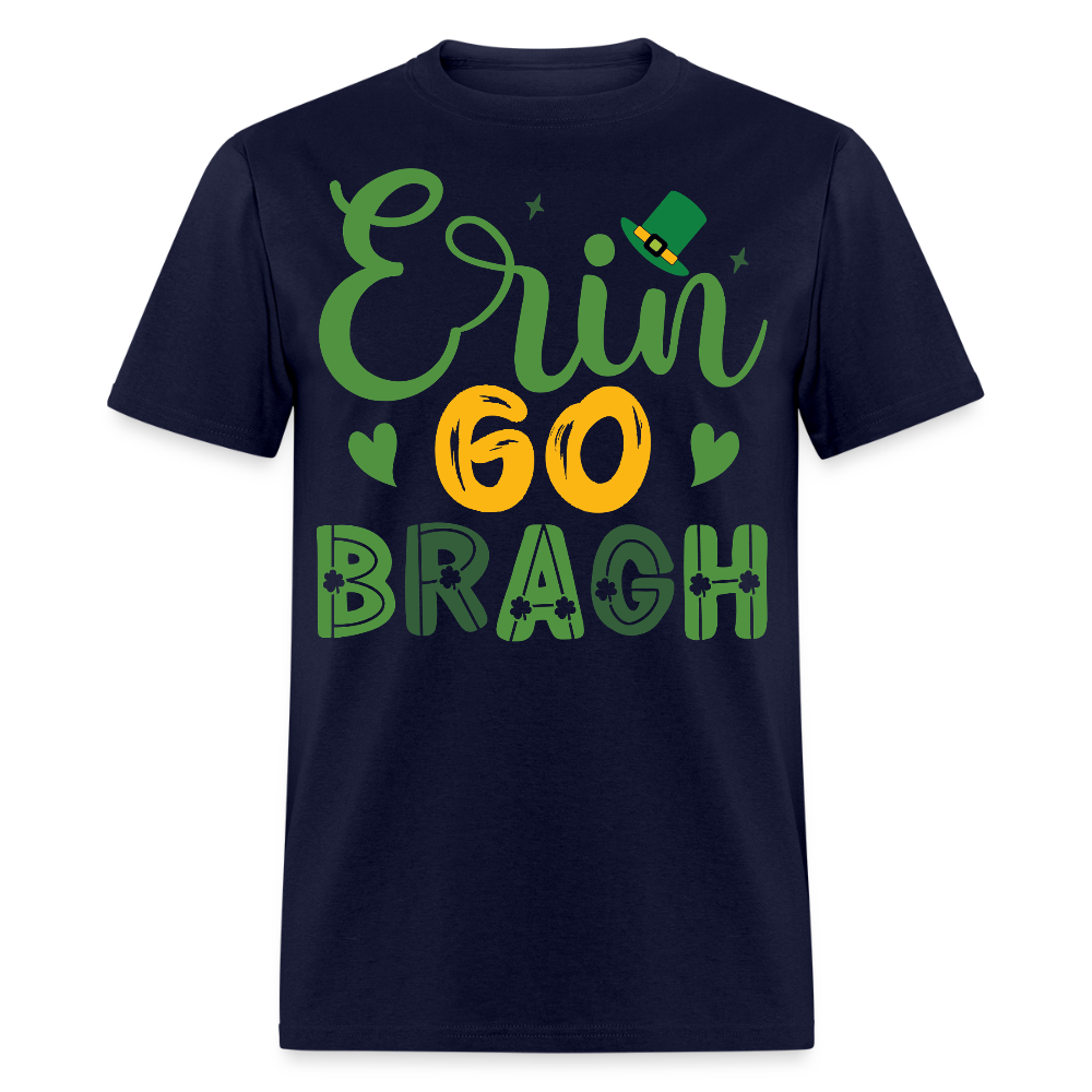 Best Gifts For Irish Heritage Lovers Erin Go Bragh Irish Pride T-shirt - navy