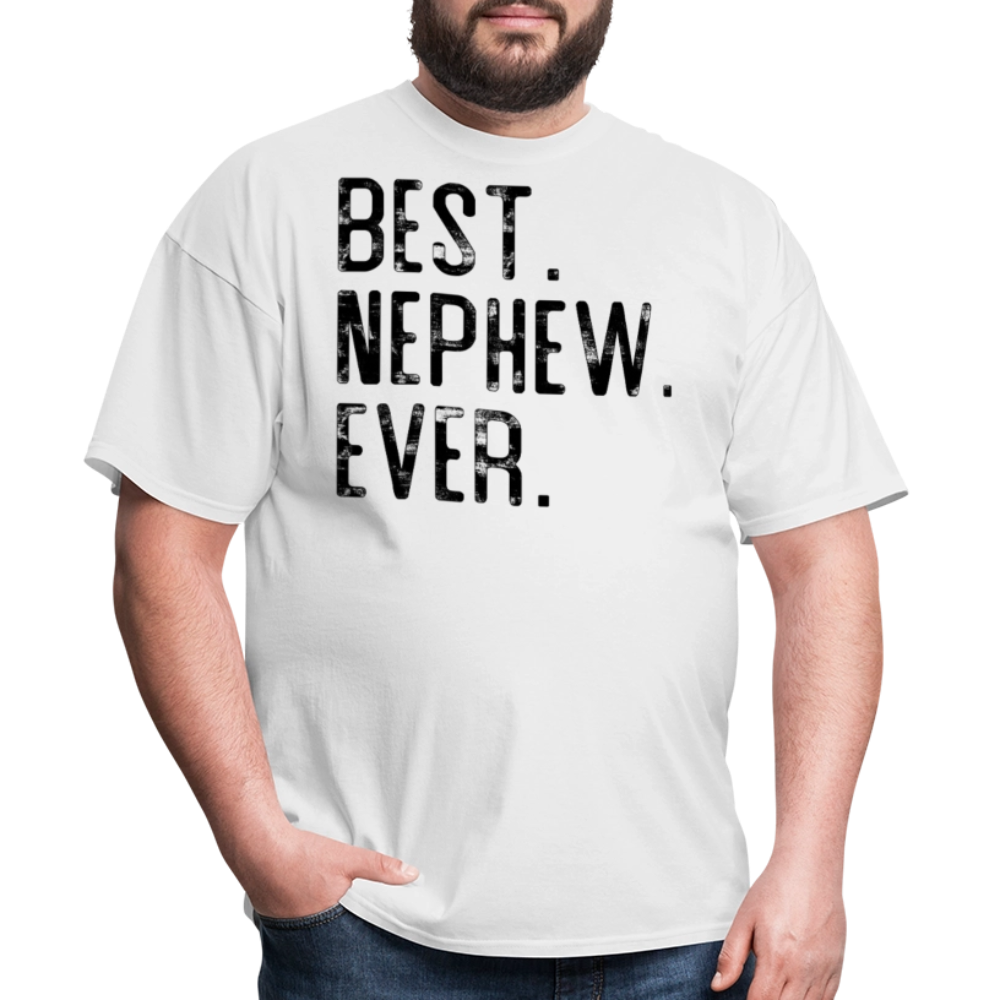 Birthday Gift Tee For Nephew T-shirt - white