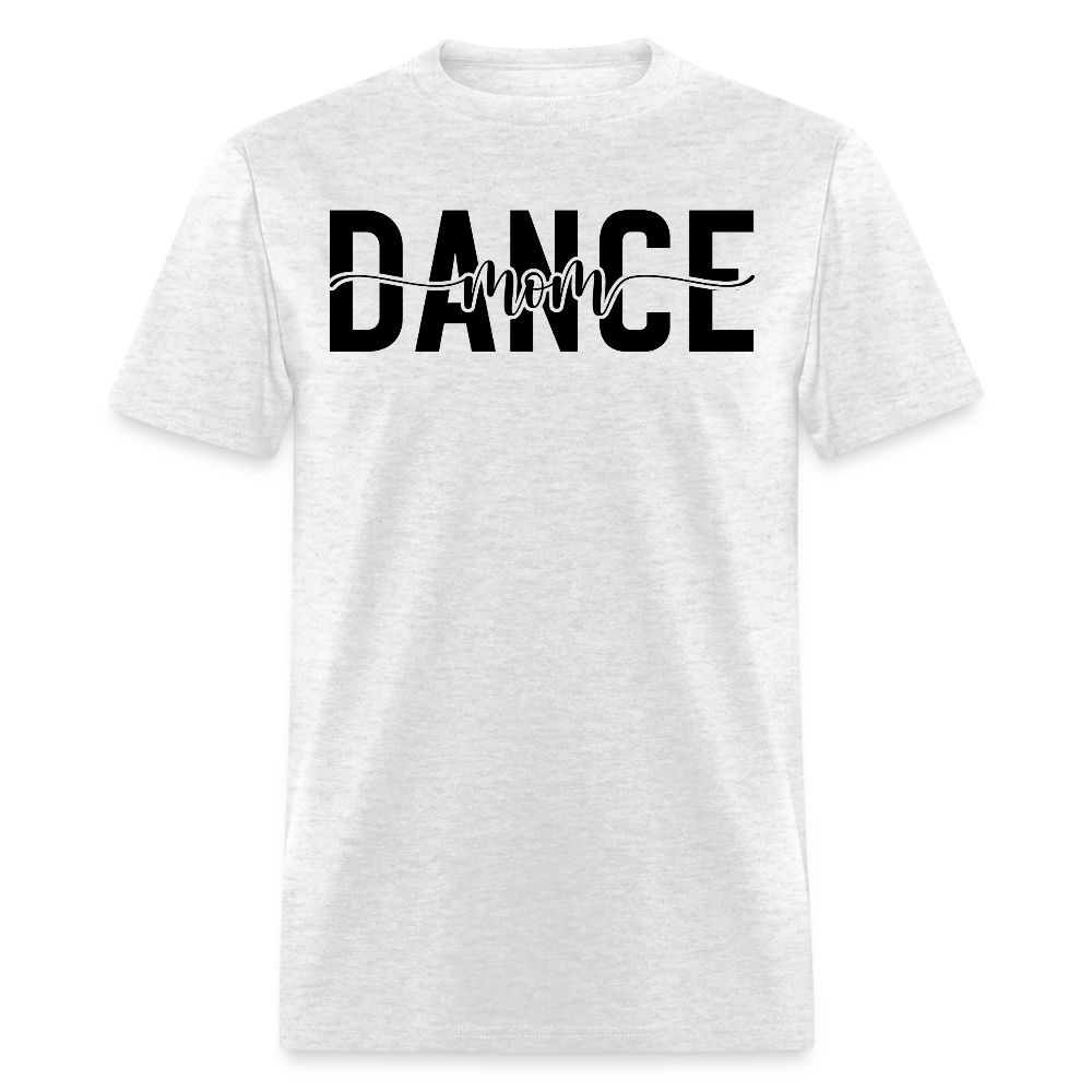 Stylish Cute Dance Mom Graphic T-shirt - light heather gray