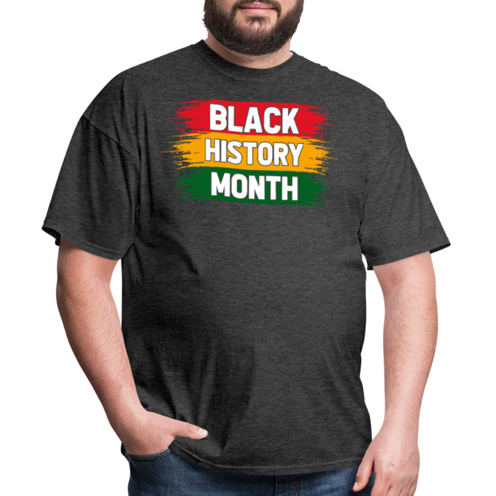 Celebrate Black culture Tee Black History Month Unisex T-shirt - heather black