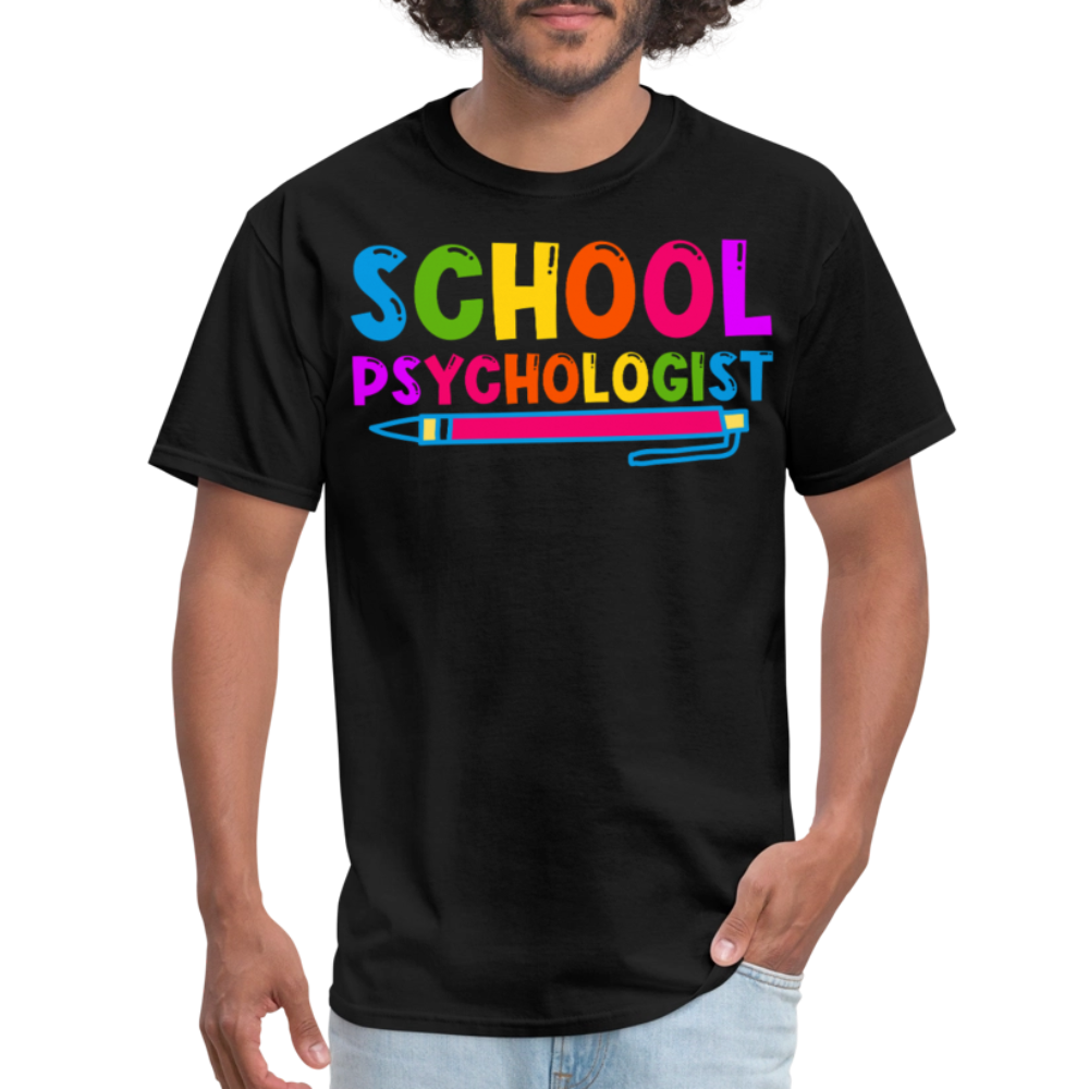 Best Gifts For School Psychologists Mental Health Unisex T-Shirt - black