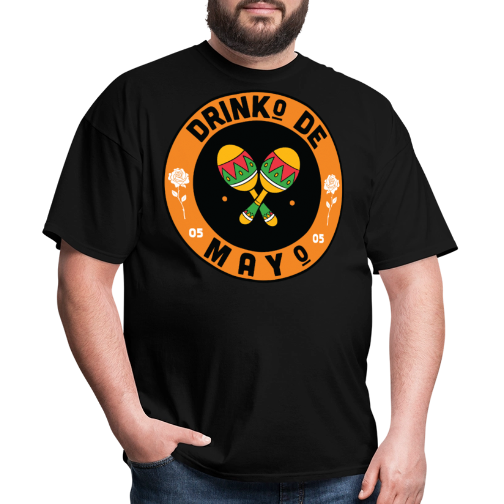 Drinko De Mayo Party Outfit Cinco De Mayo Drinking T-shirt - black