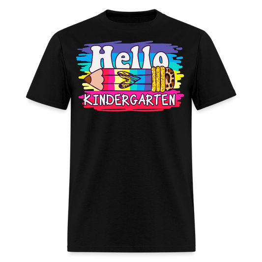Back To School Kindergarten Teacher T-Shirt - black