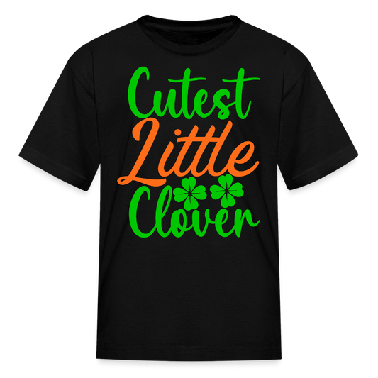 Cutest Little Clover St Patrick’s Day T-shirt - black