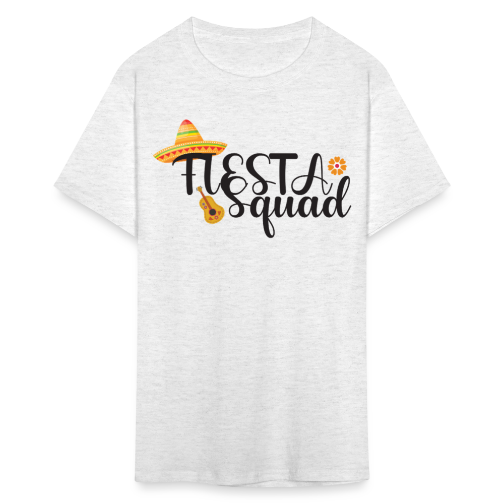 Fiesta Squad Matching Shirts For Cinco De Mayo Mexican Party T-shirt - light heather gray