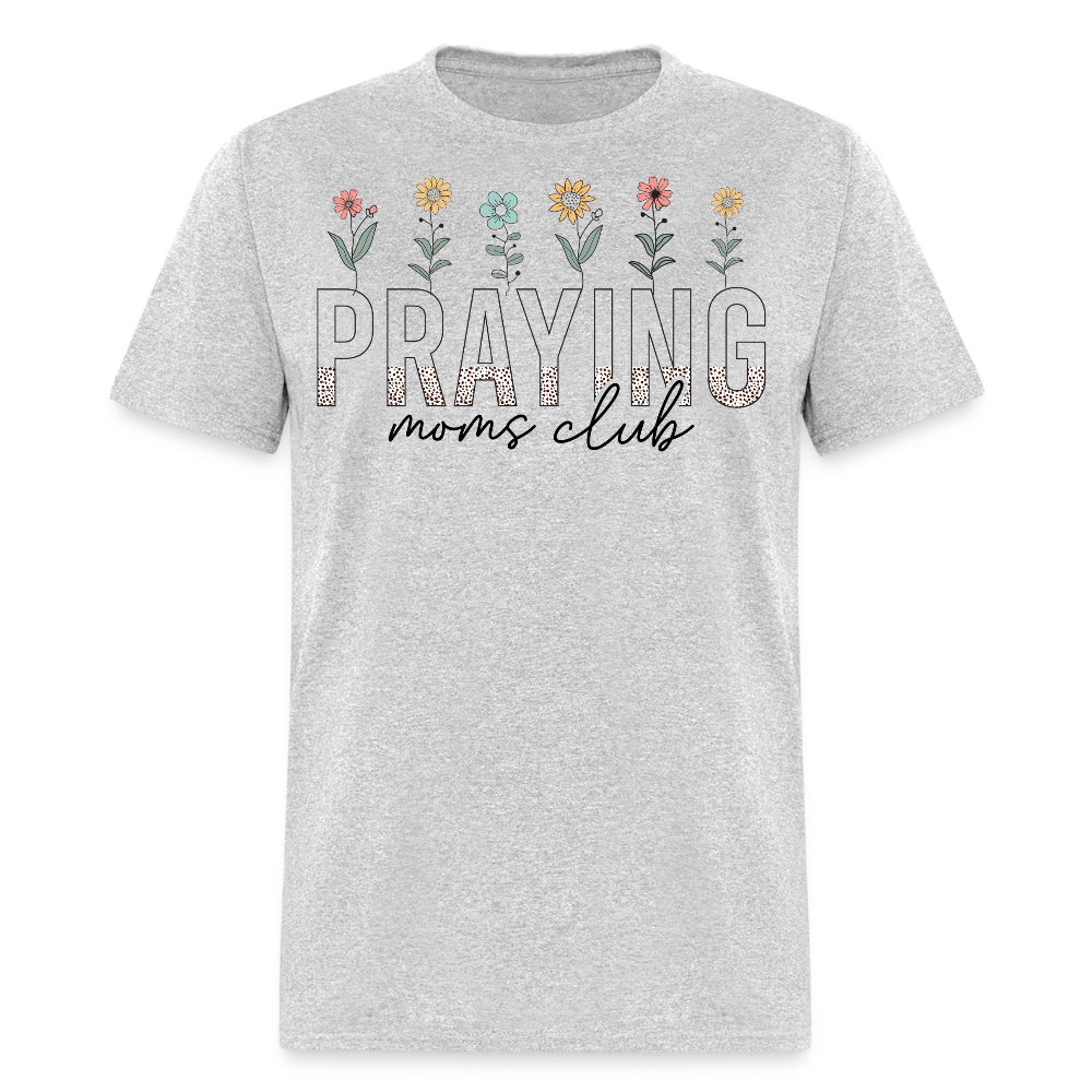 Christian Mom Prayer Group T-shirt - heather gray