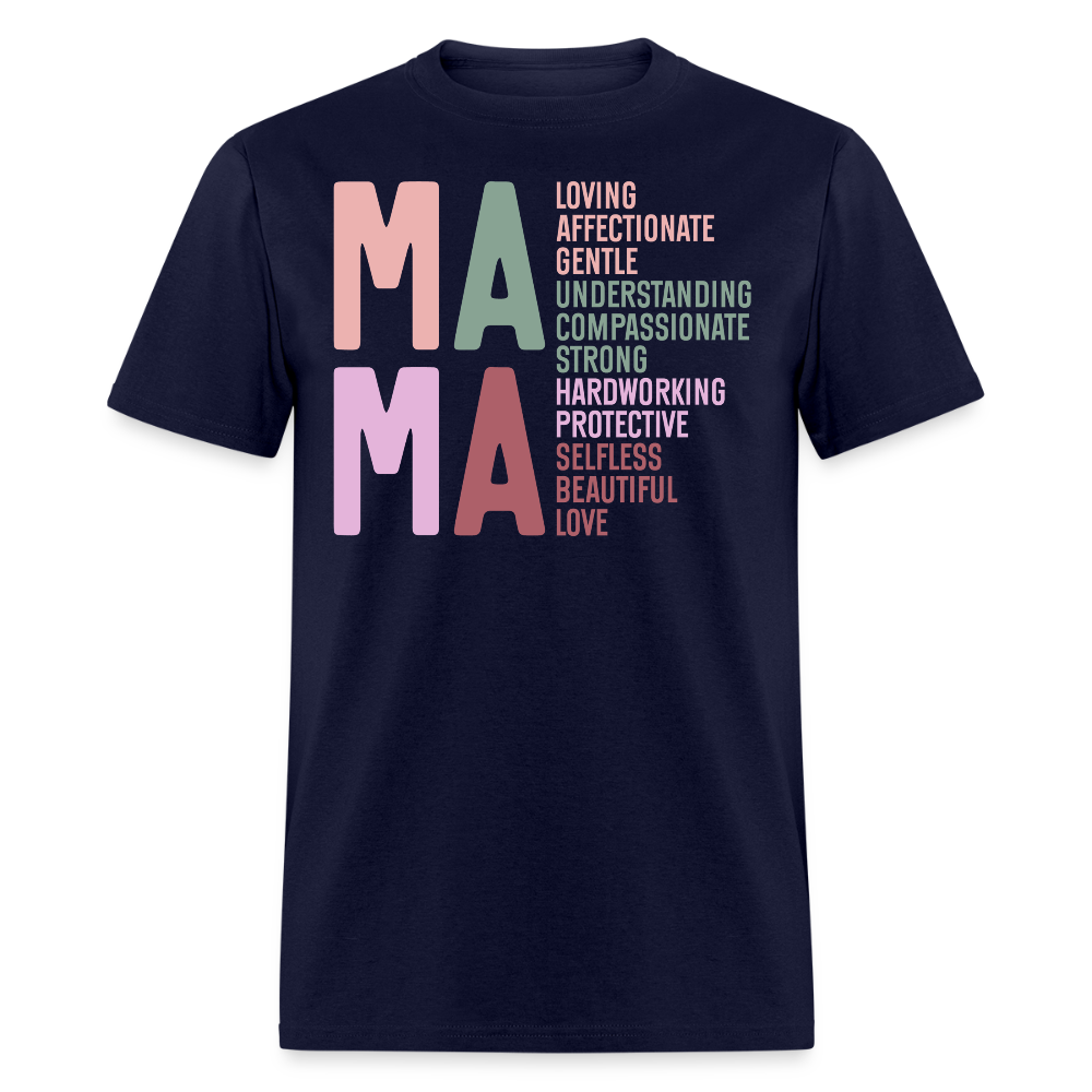 Appreciation Gifts For Hardworking Moms T-shirt - navy