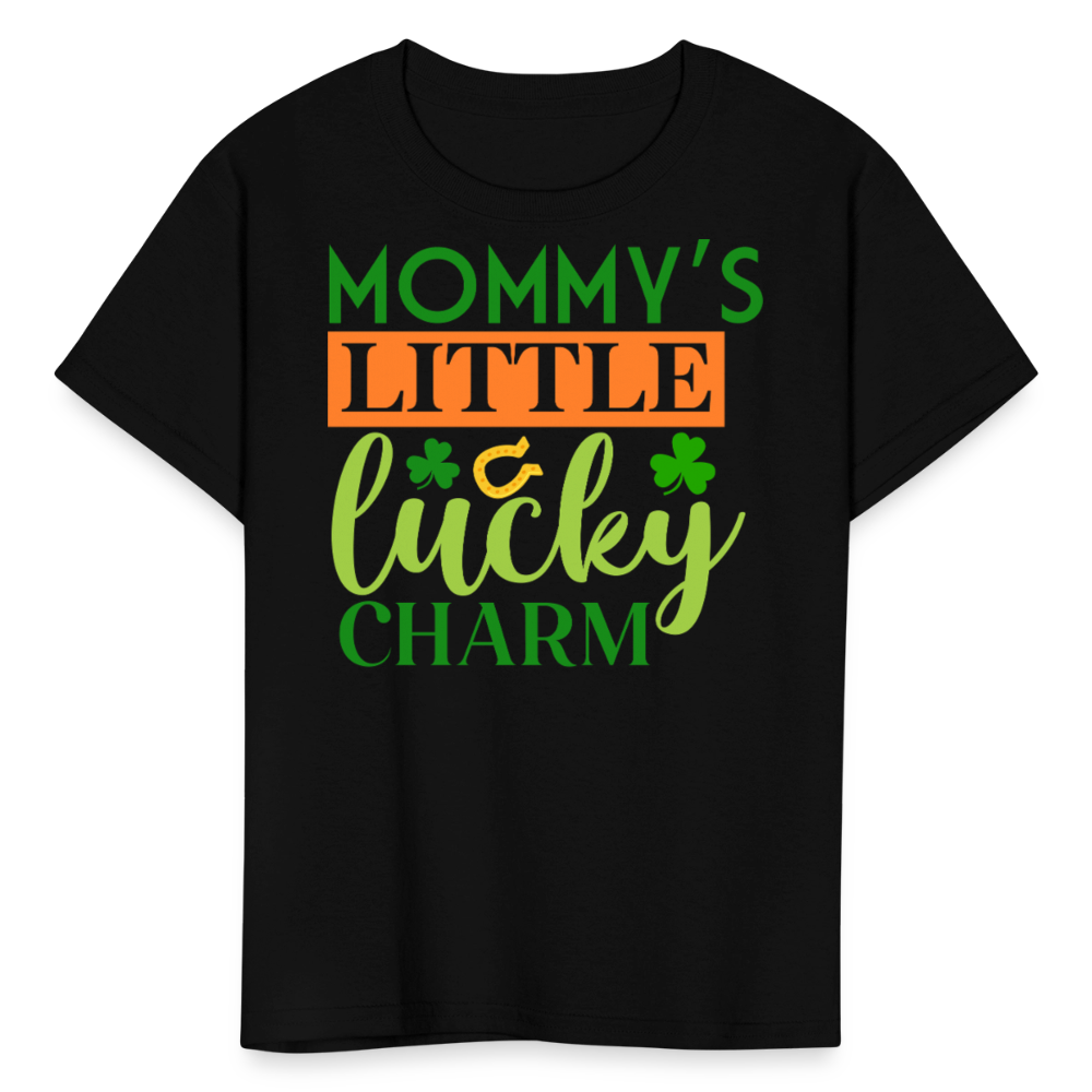 Cute Lucky Charm Baby For St Paddy’s Day T-shirt - black