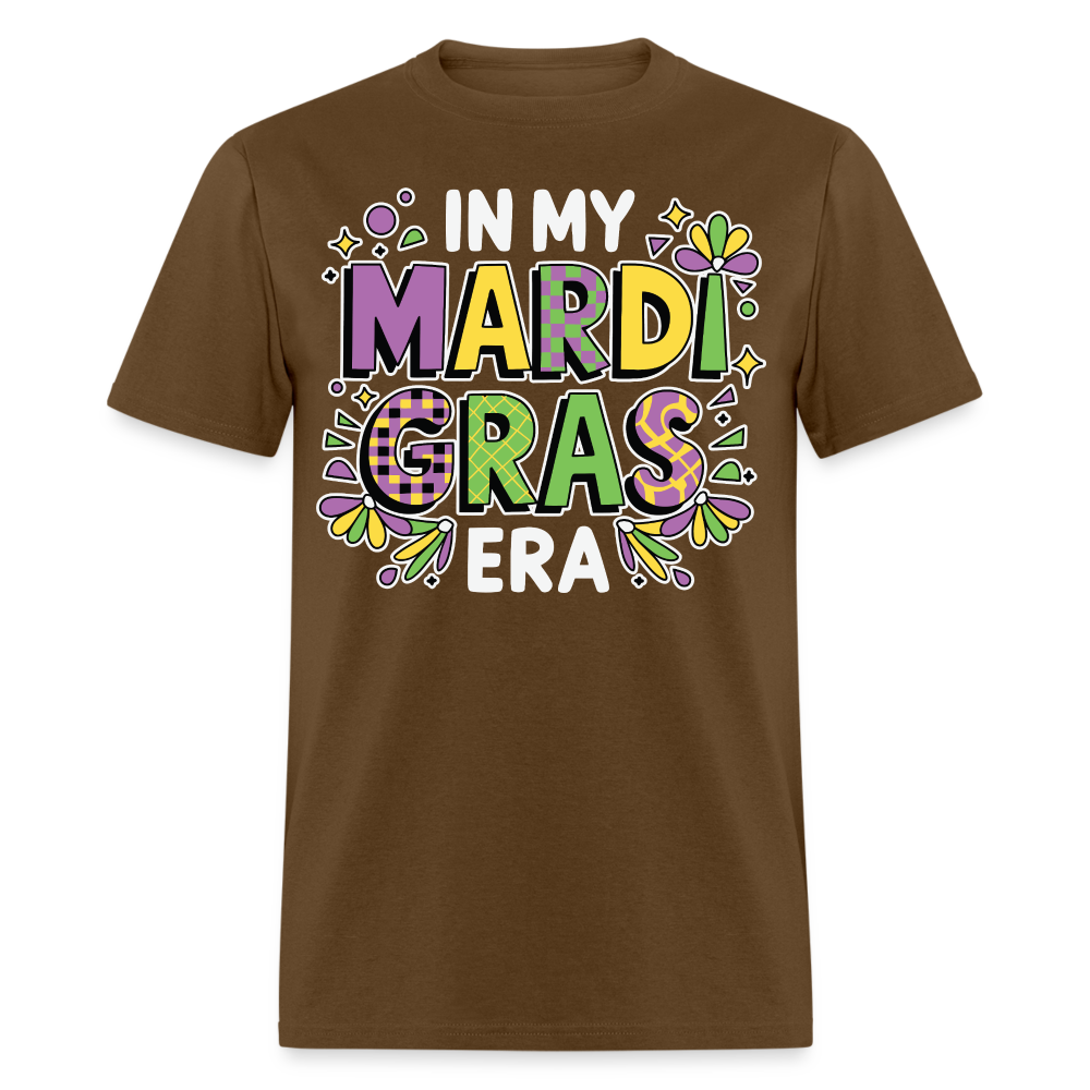 Mardi Gras Party Outfit For Women And Men Funny Mardi Gras T-shirt - brown