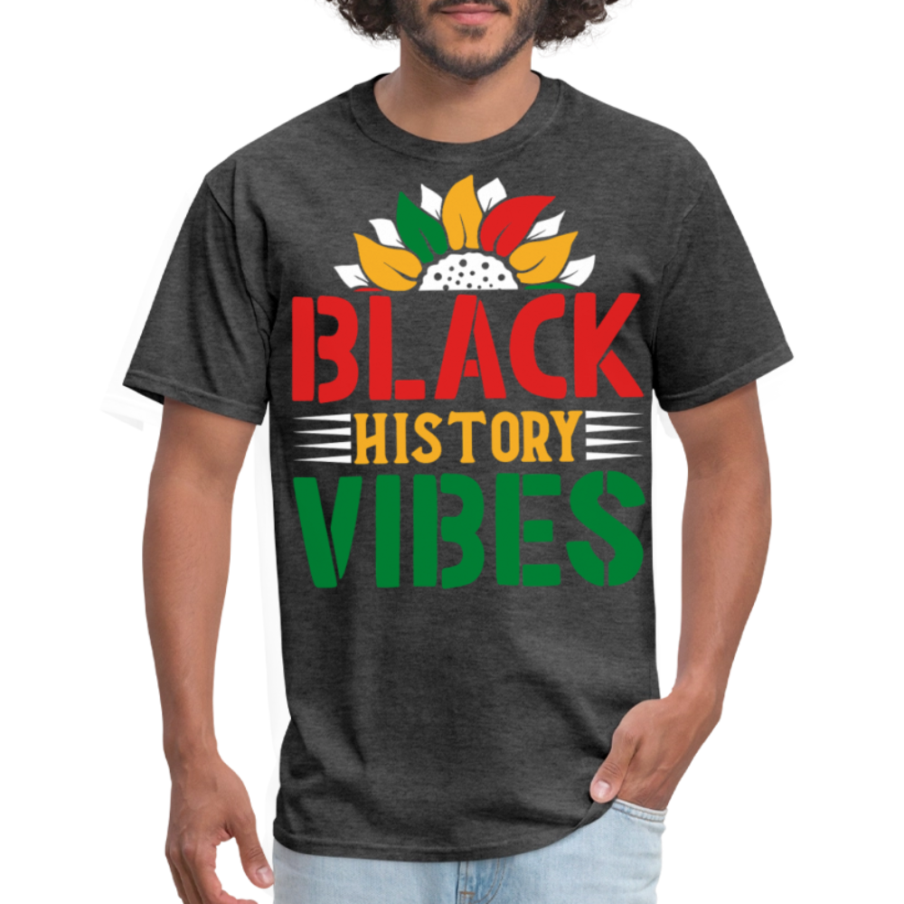 African American Culture Apparel For Black Pride T-Shirt - heather black