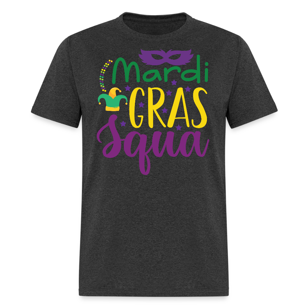 Mardi Gras Squad shirts For Groups New Orleans Party T-Shirt - heather black