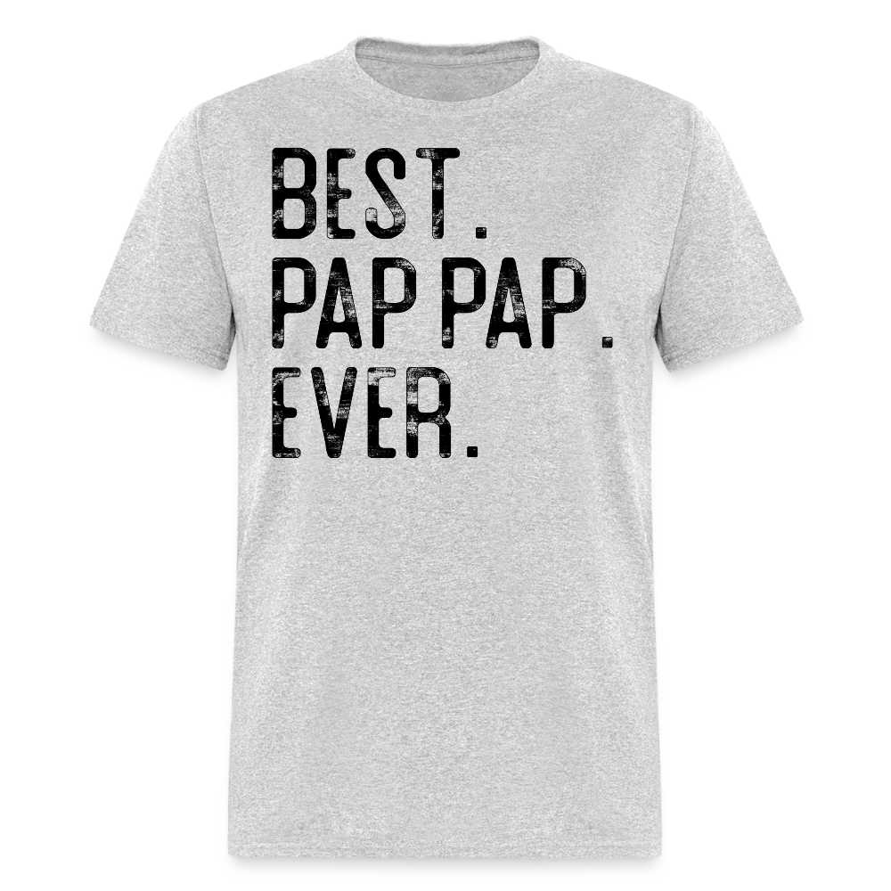 Best Pap Pap Birthday Gift T-shirt - heather gray