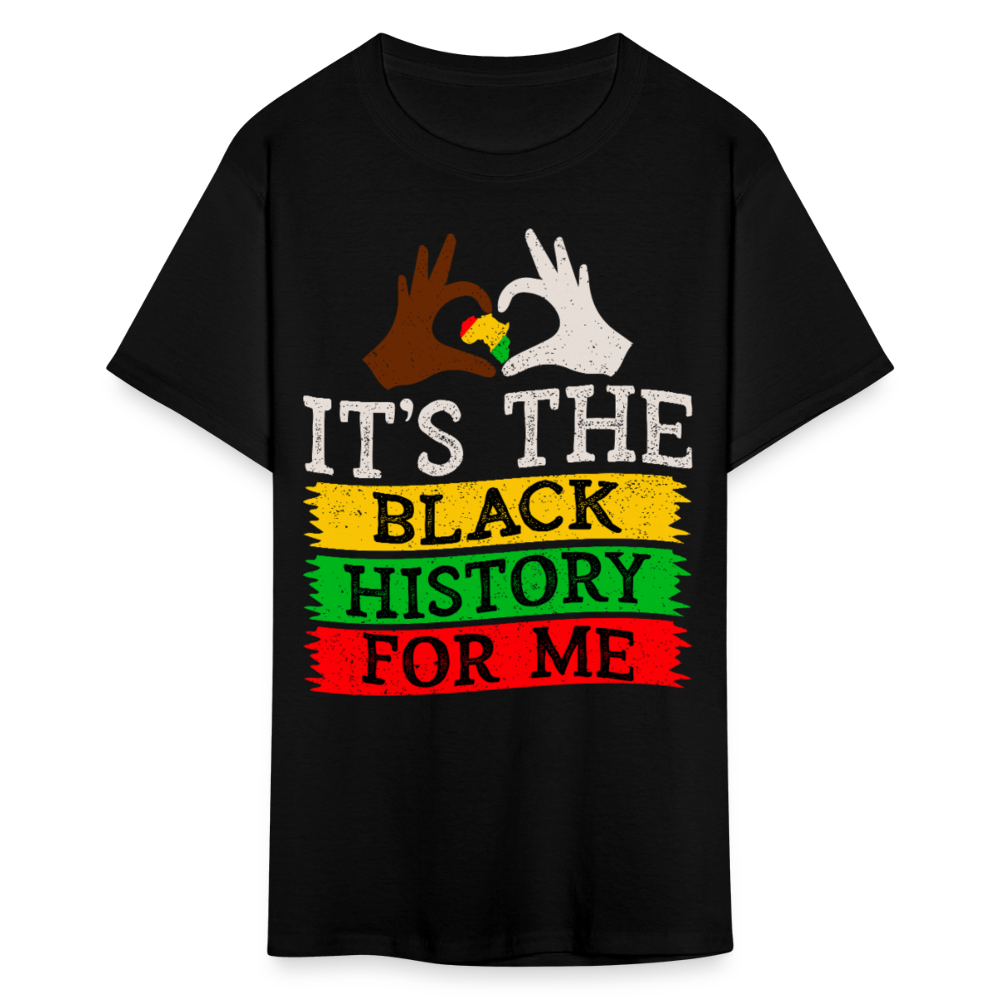 African Heritage Tee Black History Month Unisex T-shirt - black