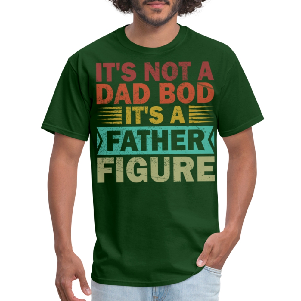 Funny Dad Bod Shirt for Father's Day Clasic T-shirt - forest green