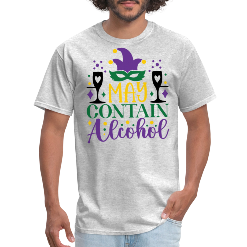 Funny Mardi Gras Drinking Team Unisex T-shirt - heather gray