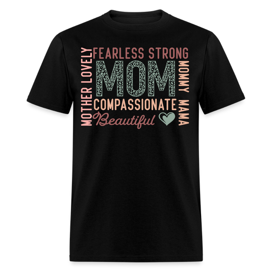 Beautiful Mom Tee For Mother’s Day Gift T-shirt - black