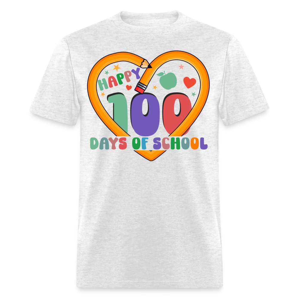 Best 100 Days Of School Gifts For Teachers Unisex T-Shirt - light heather gray