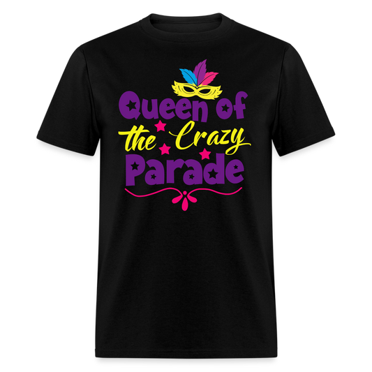 Women’s Crazy Parade Festival Tee Queen Of The Parade T-shirt - black