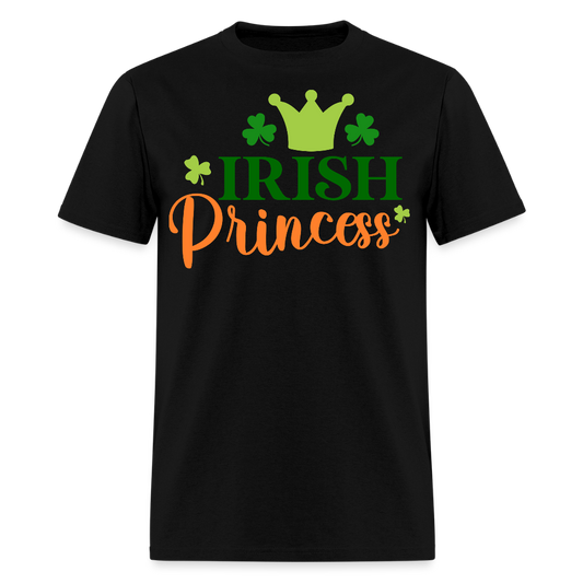 Cute Irish Princess St Patrick’s Day Women T-Shirt - black
