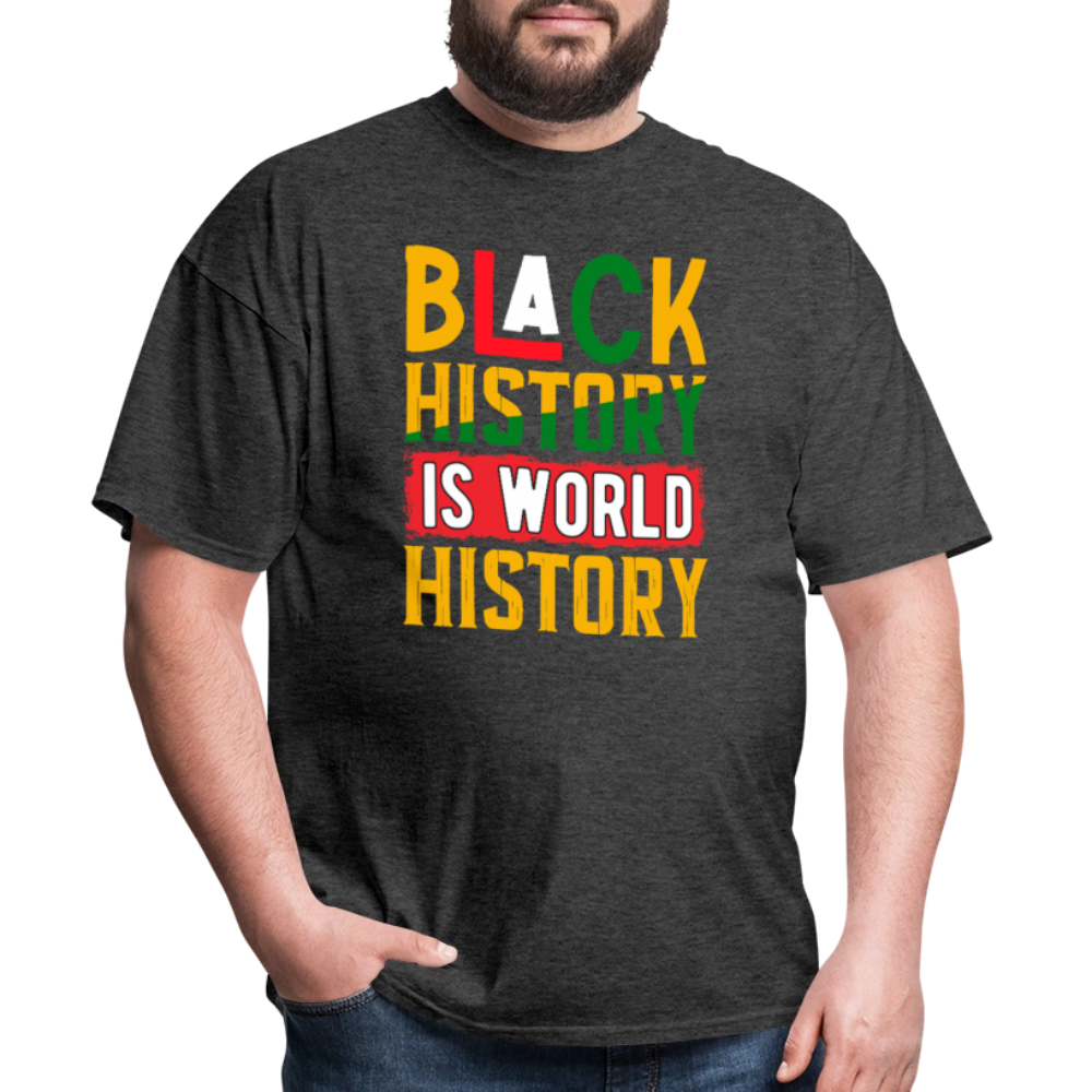 Black history Shirt For Cultural Pride Black Empowerment T-shirt - heather black