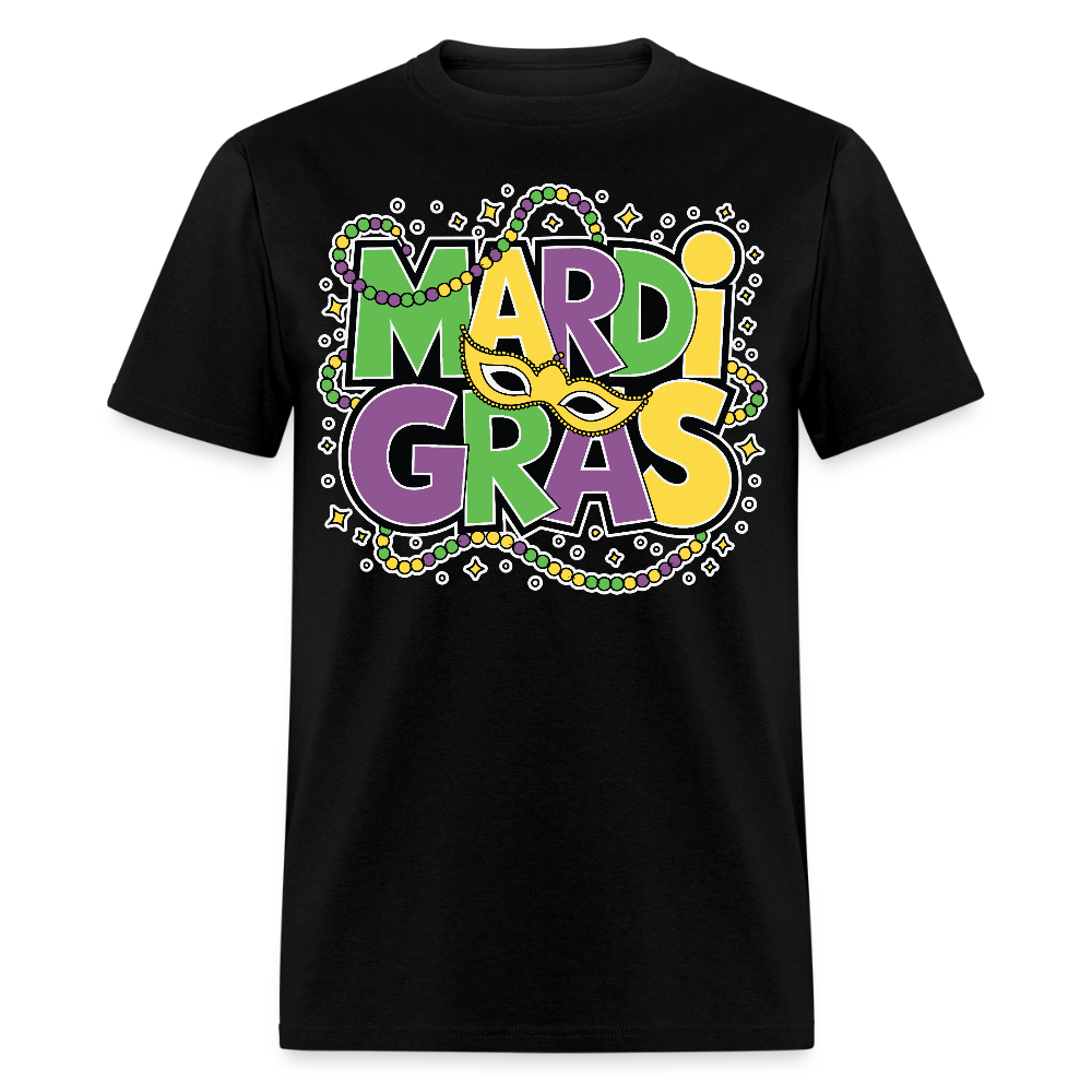 Unique Mardi Gras T-shirts For Women Comfortable Mardi Gras Longline T-shirt - black