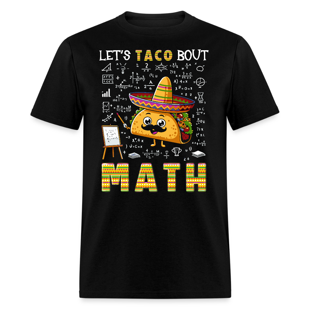 Funny Taco Math Shirt For Teachers Cute Kawaii Taco T-shirt - black