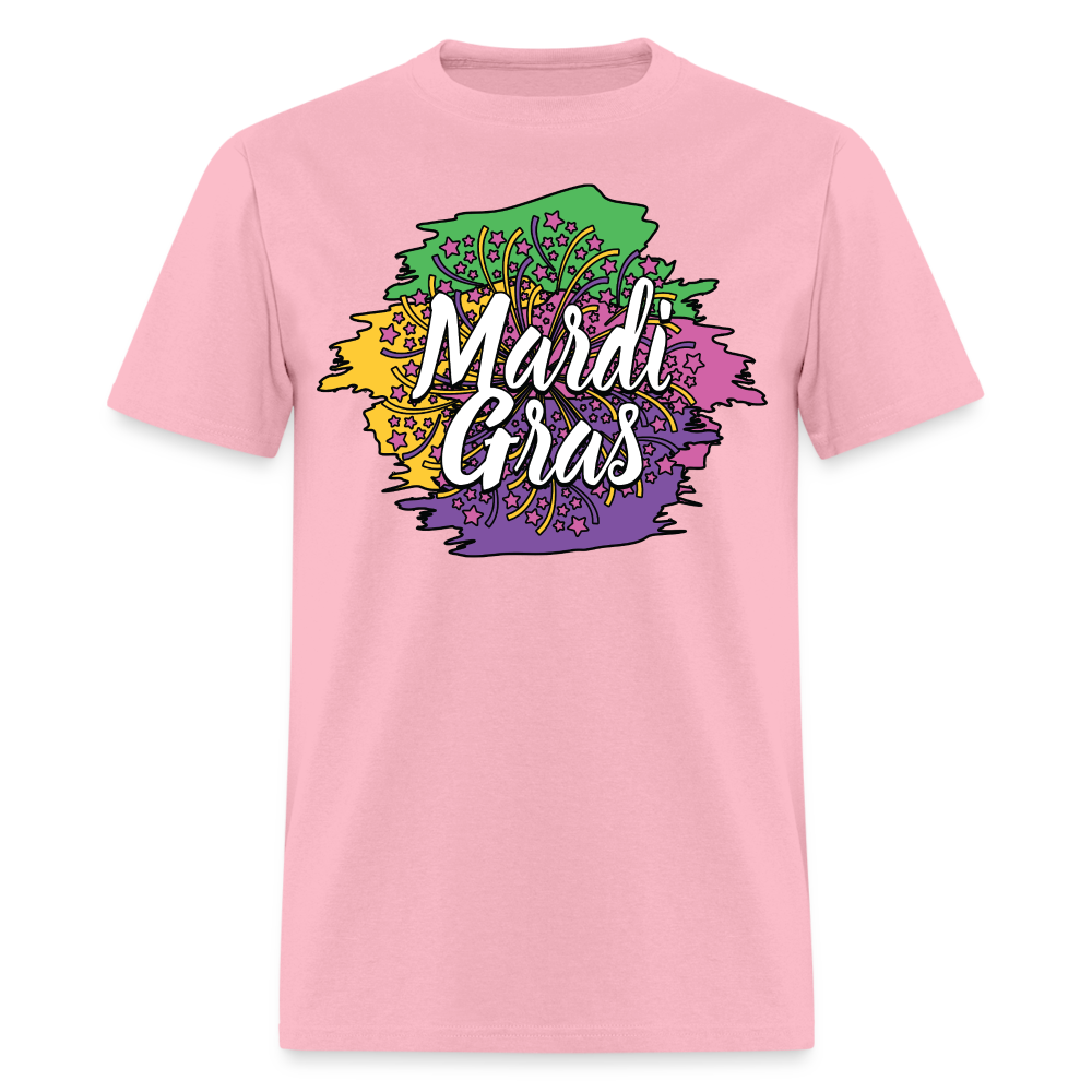 Mardi Gras Graphic Shirt For Men and Women Funny and Trendy Mardi Gras T-Shirt - pink