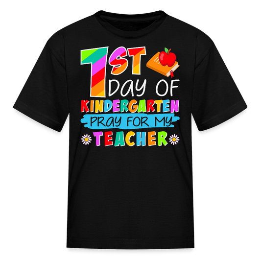 First Day Of Kindergarten T-Shirt - black
