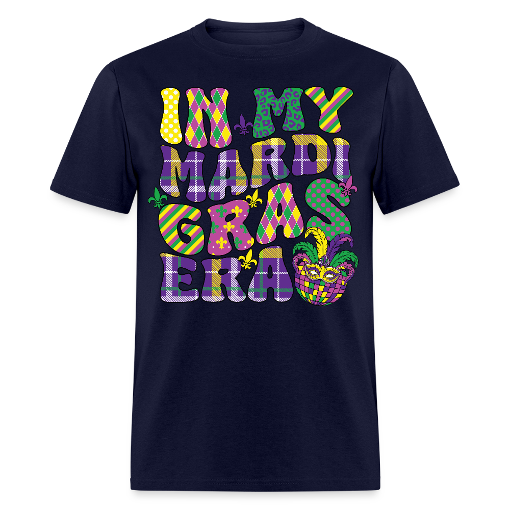 New Orleans Festival Shirt In My Madri Gras Era T-shirt - navy