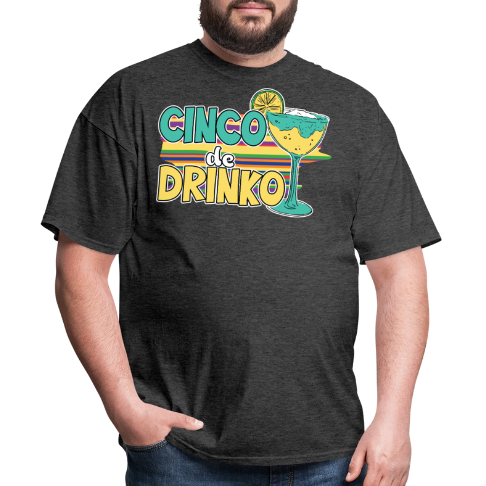 Margarita Party Funny Cinco De Mayo Drinking T-shirt - heather black