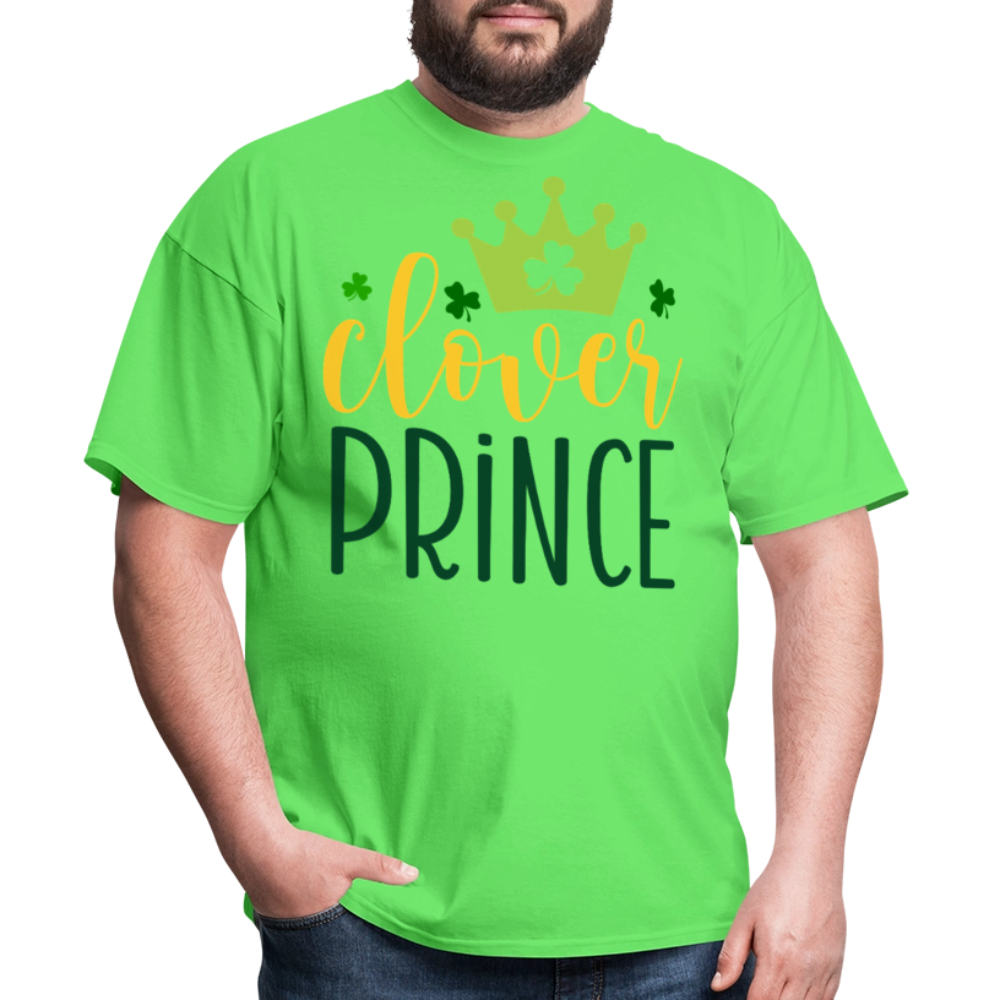 Clover Prince St Patrick’s Day T-shirt - kiwi