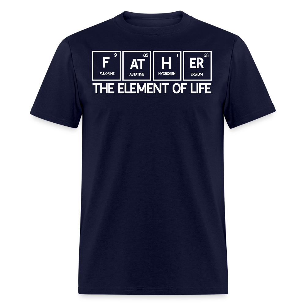 Periodic Table Science Gifts For Dad T-shirt - navy