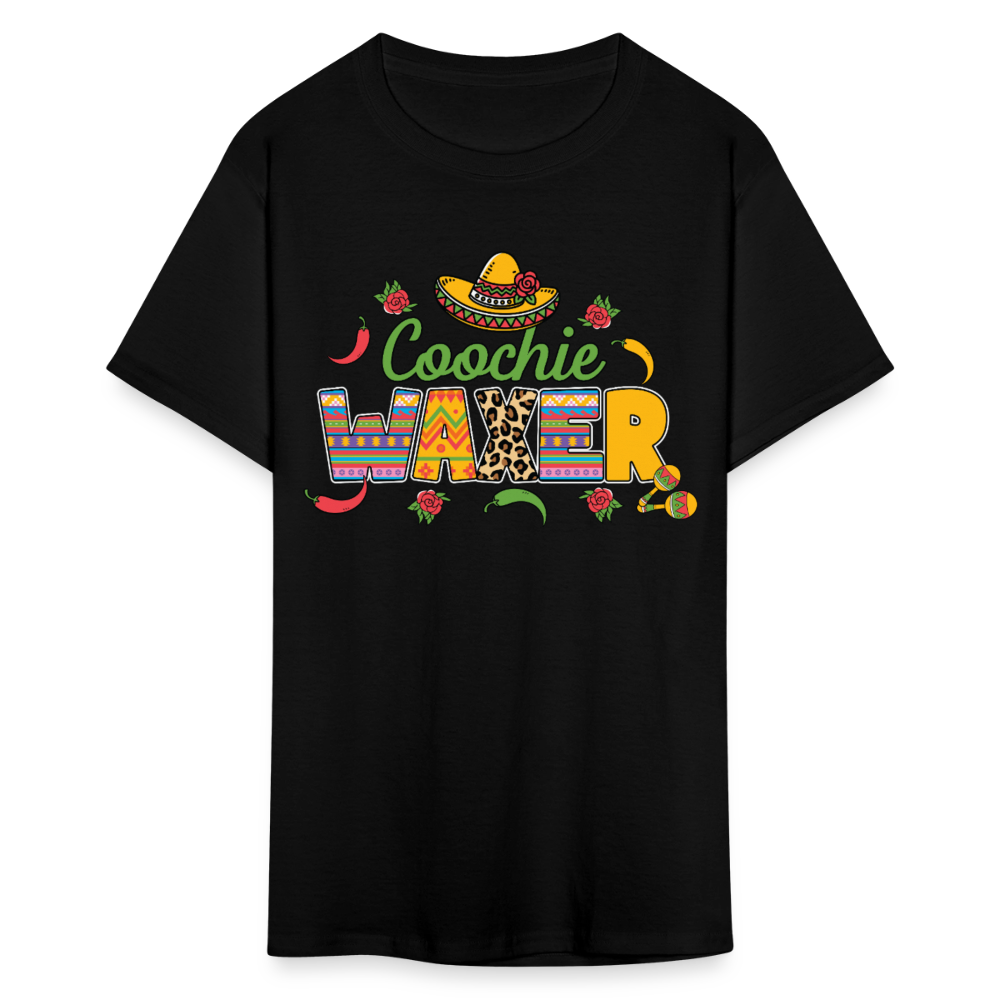 Coochie Waxer Gifts For Women Funny Esthetician T-shirt - black