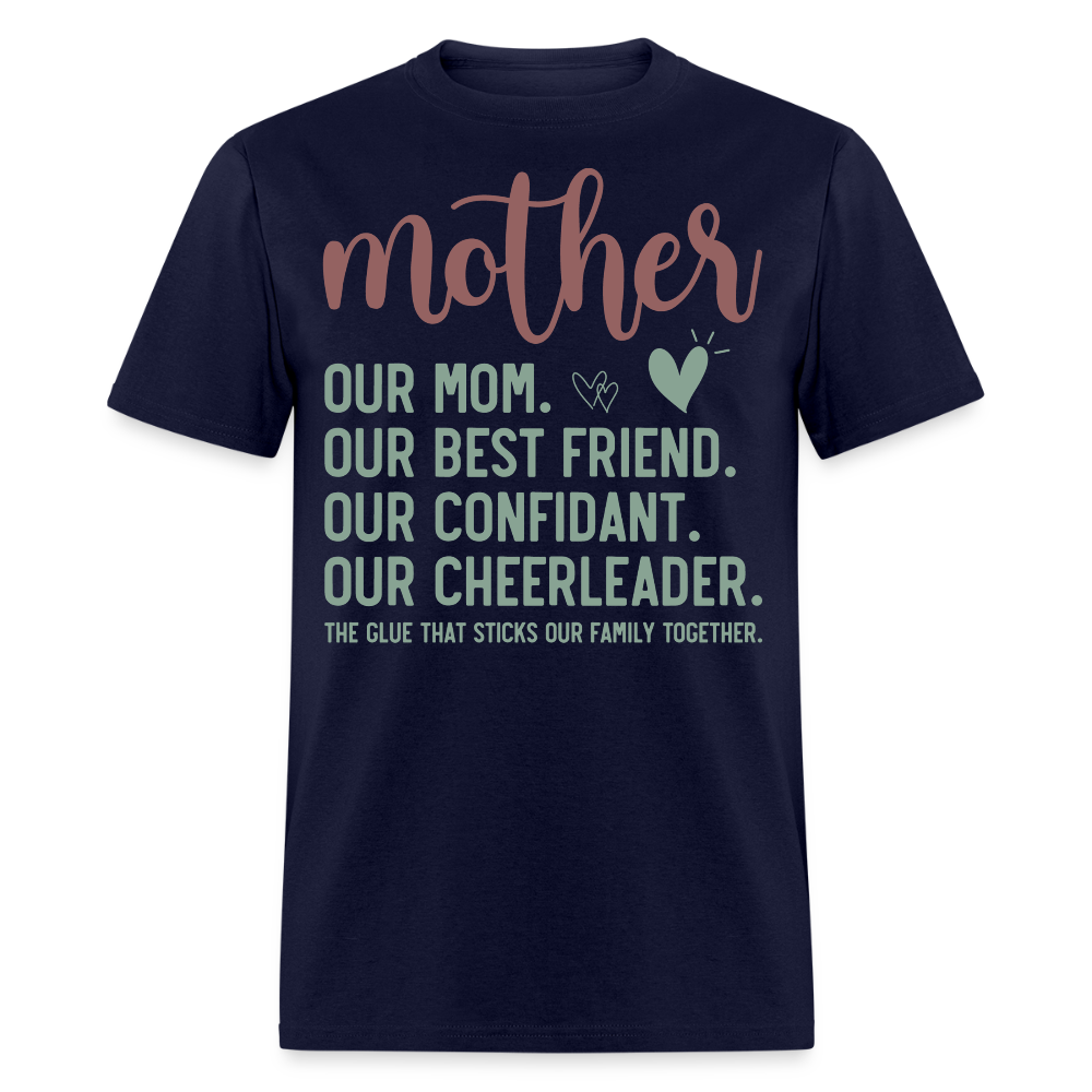 Cute And Thoughtful Gift For Mom T-shirt - navy